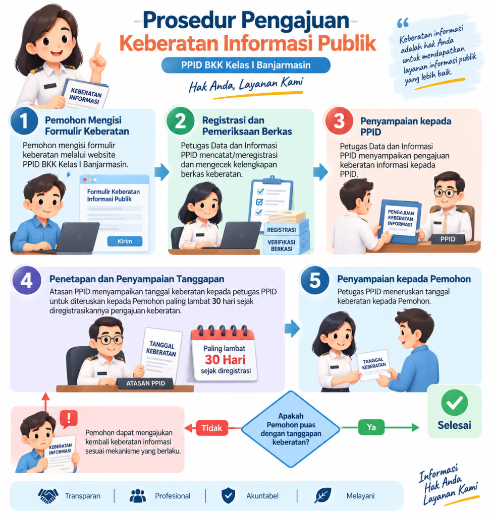 Alur Keberatan Informasi Publik